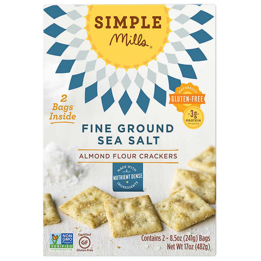 Simple Mills Fine Ground Sea Salt Almond Flour Crackers