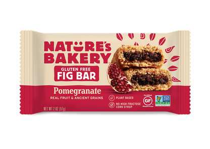 Nature's Bakery Ancient Grains Fig Bar - Pomegranate (Gluten Free): 12 bars