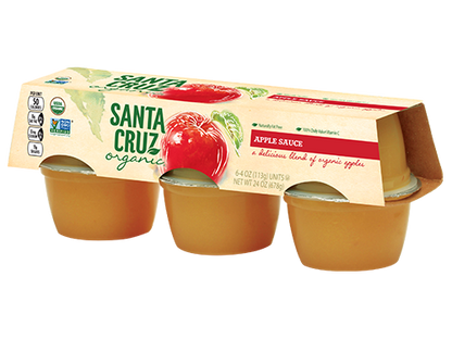 Santa Cruz Organic Apple Sauce Cups